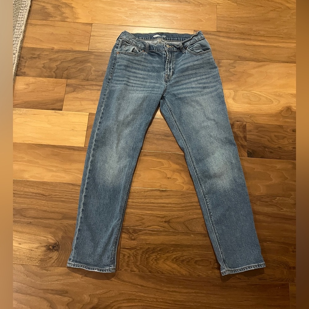 Old Navy Women's Blue Ankle Jeans